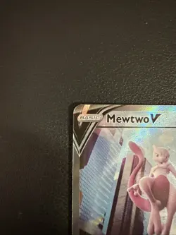 Pokemon TCG Mewtwo v Full Art Holo Ultra Rare Card Pokemon Go 072/078 - Image 2