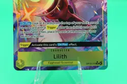 Lilith Alternate Art OP13-113 Carrying On His Will Foil ENGLISH One Piece NM - Image 4