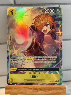 NM Lilith (Alternate Art) OP13-113 Carrying On His Will - One Piece - English - Image 1