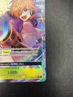 Lilith Alternate Art OP13-113 Carrying On His Will Foil ENGLISH One Piece NM - Image 4