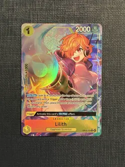 Lilith Alternate Art OP13-113 Carrying On His Will Foil ENGLISH One Piece NM+ - Image 1