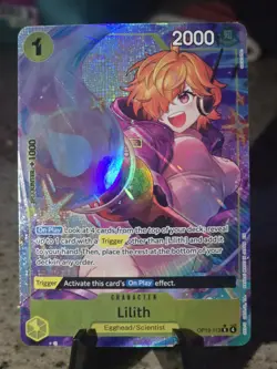 Lilith Alternate Art OP13-113 Carrying On His Will Foil ENGLISH One Piece NM+ - Image 3