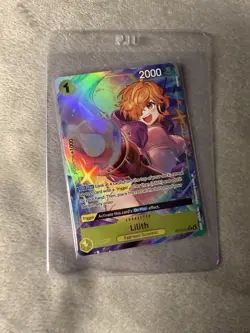Lilith Alternate Art OP13-113 Carrying On His Will Foil ENGLISH One Piece NM+ - Image 1