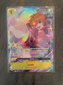 Lilith Alternate Art OP13-113 Carrying On His Will Foil ENGLISH One Piece NM+ - Image 1