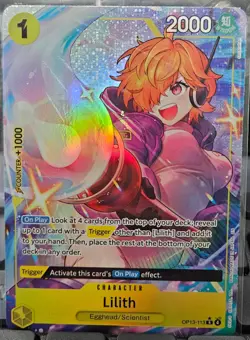 Lilith (Alternate Art) OP13-113 - One Piece TCG: Carrying On His Will English NM - Image 1
