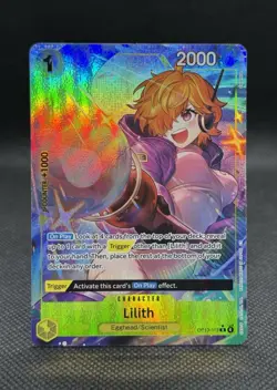 Lilith OP13-113 Alt Art Carrying On His Will One Piece NM - Image 1