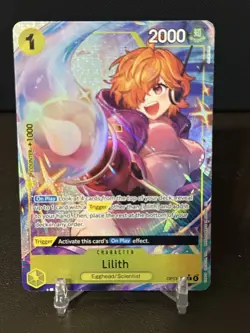 NM Lilith (Alternate Art) OP13-113 Carrying On His Will - One Piece - English - Image 1