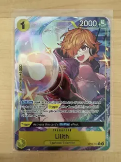 NM Lilith (Alternate Art) OP13-113 Carrying On His Will - One Piece - English - Image 1