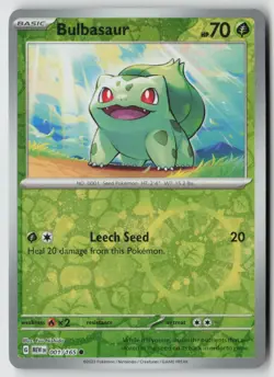 Bulbasaur - (Reverse Cosmos Holo) (Costco Exclusive) 001/165 - Misc Cards - PTCG - Image 1
