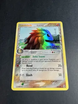 Pokemon TCG Sandslash Delta Species 27/113 Reverse Holo Rare 80HP Card 2005 - Image 2