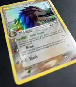 Pokemon TCG Sandslash Delta Species 27/113 Reverse Holo Rare 80HP Card 2005 - Image 4