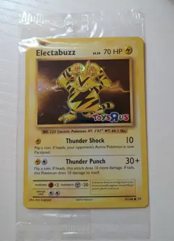 Pokemon TCG Electabuzz Toys R US Promo Card 41/108 Sealed Perfect Condition - Image 1