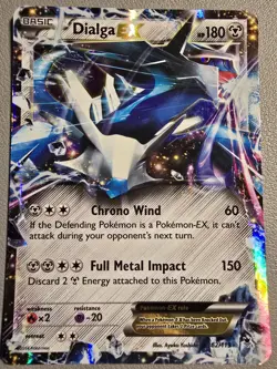 🔥🔥Pokemon TCG Dialga EX 62/119 XY-Phantom Holo Ultra Rare🔥 Played Card - Image 5