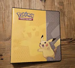 2017 Ultra Pro Pokemon Trading Card Game Pikachu 2'' 3-Ring Binder - Image 3