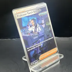 Pokemon Card TCG - Professor Turo's Scenario 257/182 - Paradox Rift - SIR - NM ⭐ - Image 2