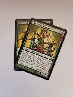 MTG 2X Wolf-Skull Shaman - Morningtide - Image 1