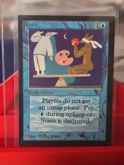 1993 STASIS Magic the Gathering Collector's Edition CE MTG Sharp Corners - Image 1