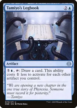 [MTG] Tamiyo's Logbook (070) (ONE) LP-HP - Image 1