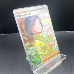 Parasol Lady 255/182 Special Illustration Rare SV04: Paradox Rift Pokemon TCG NM - Image 2