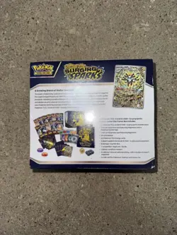 Pokemon TCG Surging Sparks Pokemon Center Elite Trainer Box ETB - DAMAGE - Image 3
