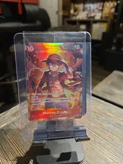 Monkey D. Luffy ST10-006 (Treasure Booster Promo) One Piece TCG Foil SEALED NEW - Image 1
