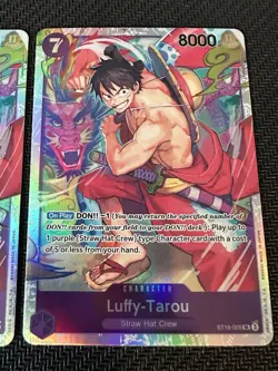 Luffy-Tarou ST18-005 Starter Deck 18: PURPLE Monkey.D.Luffy Foil set of 2 - Image 3