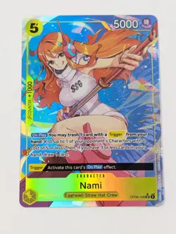 Nami OP08-106 SR Alt Art Two Legends OP-08 ONE PIECE English - Image 1