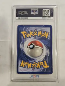 1999 Pokemon Fossil Krabby 1st Edition #51 PSA 7 - Image 2