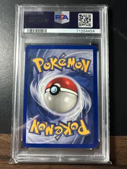 First Edition 1999 Pokemon Fossil 51/62 Krabby PSA 7 454 - Image 2