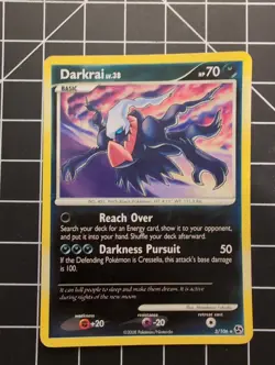 Darkrai 3/106 Great Encounters Reverse Holo Rare Pokemon TCG MP - Image 1