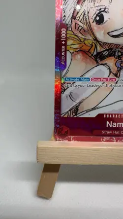 OnePiece Card Game Nami ST01-007 FILM RED Edition Promo Premium Card Lot of 2 NM - Image 5