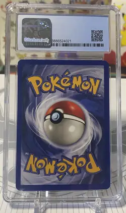 CGC 9 Hitmonchan 7/102 Pokemon Base Set unlimited Holo Rare TCG Mint - Image 2