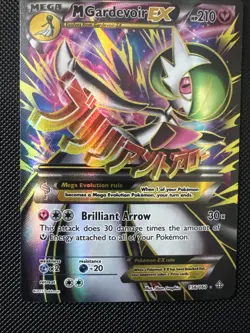 Pokemon M Gardevoir EX Full Art Holo Card 156/160 XY Primal Clash Ultra Rare - Image 3