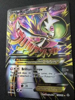 Pokemon M Gardevoir EX Full Art Holo Card 156/160 XY Primal Clash Ultra Rare - Image 5