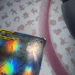 Charizard & Braixen Tag Team GX 251/236 Rainbow Holo Secret Rare Pokemon - Image 2