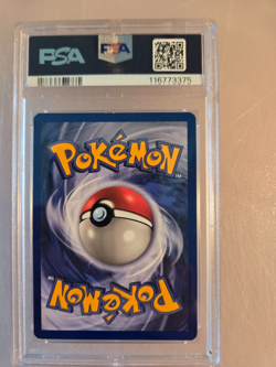 Pokemon TCG Mewtwo 10/102 Base Set Holo Rare Card 1999 Unlimited PSA 6 EX-MT - Image 3