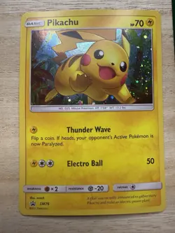 PIKACHU SM76 Holo - Black Star Promo Card - Pokemon TCG - Image 1