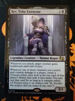 MTG - Rev, Tithe Extractor (x1 CARD) -Foundations- Jumpstart 0045 - MINT - Image 1