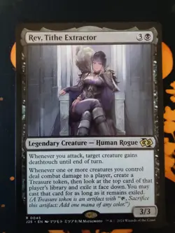 MTG - Rev, Tithe Extractor (x1 CARD) -Foundations- Jumpstart 0045 - MINT - Image 3