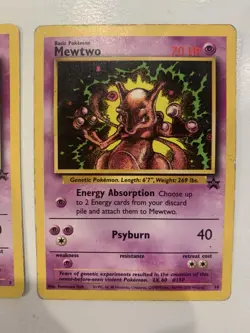 Pokemon TCG Mewtwo Promo Card 03/53 & 14/53 Movie Regular Promo Set - Ungraded - Image 3