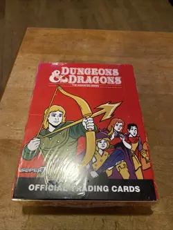 DUNGEONS AND DRAGONS WAX PACK TRADING CARDS - ANIMATED SERIES (FACTORY SEALED) - Image 1
