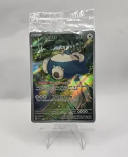Pokemon Card Snorlax SVP 051 Scarlet & Violet 151 Black Star Promo NM sealed - Image 1