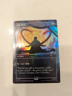 Sol Ring 1988 Marvel's Spider-Man: Villainous Plot Secret Lair Regular Foil - Image 1