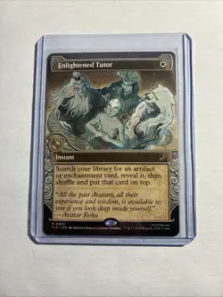Enlightened Tutor (Showcase) - Avatar: The Last Airbender MTG Plus 2 Bonus Rares - Image 1