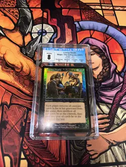 Mtg Living Death Promo Foil Graded! Cgc 8 - Image 1
