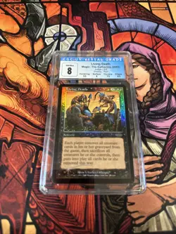 Mtg Living Death Promo Foil Graded! Cgc 8 - Image 2
