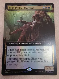 High Perfect Morcant - Foil - (Extended Art) Lorwyn Eclipsed - Mtg - Image 1