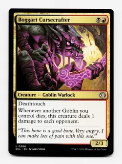 Boggart Cursecrafter X4 [Lorwyn Eclipsed] Magic MTG ECL 0206 NM 💀🔥 - Image 2