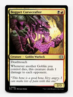 Boggart Cursecrafter X4 [Lorwyn Eclipsed] Magic MTG ECL 0206 NM 💀🔥 - Image 4