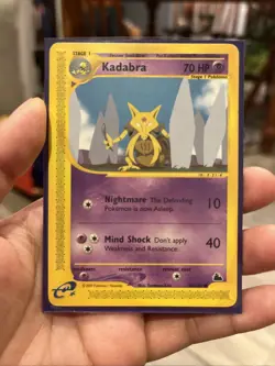 Pokemon TCG Kadabra Skyridge Non-holo 69/144 Common LP - Image 1